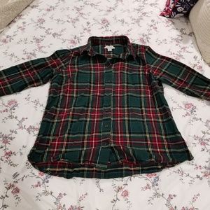 L.L. Bean Flannel Shirt - Slightly Fitted